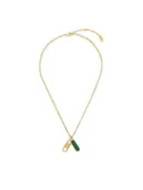 Naszyjniki - Michael Kors Naszyjnik MKJ8274MC710 Złoty - miniaturka - grafika 1