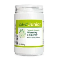 Suplementy i witaminy dla psów - DOLFOS DOLVIT CANIS JUNIOR 0,8 KG TABL. - miniaturka - grafika 1