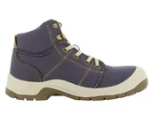 Obuwie robocze - STYLOWY BUT OCHRONNY Z PŁÓCIENNĄ CHOLEWKĄ SAFETY JOGGER DESERT, S1 P, SRC, GRANATOWY - miniaturka - grafika 1