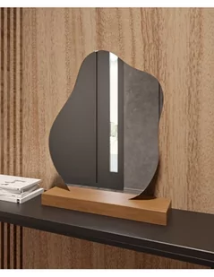 Lusterko dekoracyjne kosmetyczne do makijażu - BLUM II, Wymiary: Fi30 - Lusterka do makijażu Lusterko dekoracyjne kosmetyczne do makijażu - BLUM II, Wymiary: Fi30 - Lusterka do makijażu - miniaturka - grafika 1