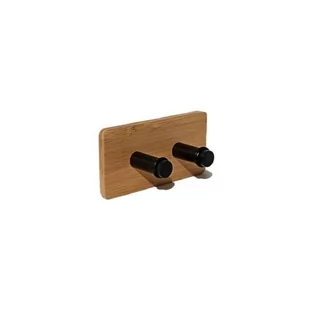 Wieszaczek samoprzylepny podwójny 5 cm (1szt) Bisk - Wieszaki łazienkowe - miniaturka - grafika 1