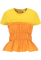 Koszulki i topy damskie - swirlie T-shirt damski, Dirty Orange, M - miniaturka - grafika 1