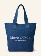 Torebki damskie - Marc O'polo Torba Shopper Medium blau - miniaturka - grafika 1