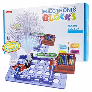 Mały Elektronik Świecący Zestaw Edukacyjny - Mały naukowiec - miniaturka - grafika 1