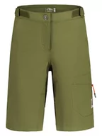 Spodnie sportowe damskie - Maloja Szorty kolarskie "CardaminaM" w kolorze zielonym - miniaturka - grafika 1