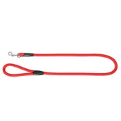 Smycze dla psów - Dingo Smycz Pojedyncza Z Linki Snake 1,2X120 Czerw - miniaturka - grafika 1