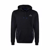 Bluzy męskie - Kappa Męska bluza Cheldy Graphik, niebieska, S, niebieski, S - miniaturka - grafika 1