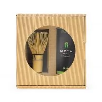 MOYA MATCHA (herbaty zielone, ma ZESTAW HERBATA ZIELONA MATCHA W PROSZKU CODZIENNA BIO 30 g + MIOTEŁKA BAMBUSOWA CHASEN - MOYA MATCHA - Herbata - miniaturka - grafika 1