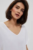 Koszule damskie - Bluzka koszulowa z wiskozy-XL - miniaturka - grafika 1