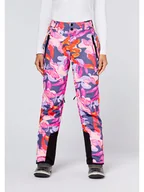 Spodnie narciarskie - Chiemsee Spodnie narciarskie w kolorze różowym ze wzorem - miniaturka - grafika 1
