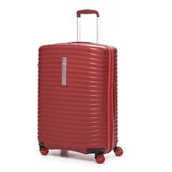 Walizki - MODO by Roncato Vega Wózek Średni Rozkładany 68 cm Czerwony, Czerwony, 67 cm, Sztywna walizka z rozszerzalną częścią środkową i 4 obracającymi się kołami - miniaturka - grafika 1