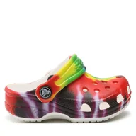 Buty dla dziewczynek - Klapki Crocs Littles Graphic Clog 207281 Kolorowy - miniaturka - grafika 1