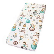 Prześcieradła dla dzieci - PRZEŚCIERADŁO 50x83 DO DOSTAWKI ŁÓŻECZKA Z GUMKĄ BAWEŁNIANE Kerstin - miniaturka - grafika 1