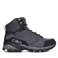 Buty trekkingowe damskie - Trekkingi CMP Melnick Mid Wp 3Q18586 Szary - miniaturka - grafika 1