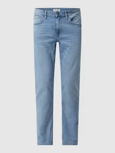 Spodnie męskie - Jeansy o kroju regular fit z dodatkiem streczu model ‘Weft’ - grafika 1