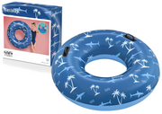 Kolorowanki, wyklejanki - Koło do pływania niebieskie 119cm - Bestway - miniaturka - grafika 1