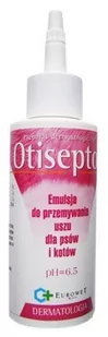 Eurowet Otiseptol - płyn do przemywania uszu psa i kota 100ml - Pielęgnacja uszu i oczu zwierząt - miniaturka - grafika 1