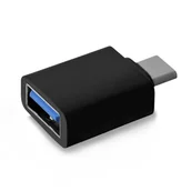 Adaptery i przejściówki - V7 V7U3C2A-BLK-1E USB-C USB-A Czarny V7U3C2A-BLK - miniaturka - grafika 1