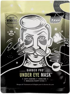 Barber Pro Under Eye Mask - kolagenowe płatki pod oczy z węglem aktywowanym i popiołem wulkanicznym (3 pary) - Kosmetyki pod oczy - miniaturka - grafika 1
