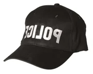 Odzież taktyczna i umundurowanie - czapka MIL-TEC Baseball Cap "POLICE" Black  - miniaturka - grafika 1