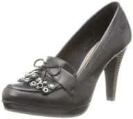 Czółenka - s.Oliver Casual 5-5-22418-21 damskie czółenka, czarny - Czarny Black Nappa 022-39 eu - miniaturka - grafika 1