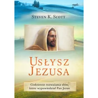 Religia i religioznawstwo - Esprit Usłysz Jezusa. Codzienne rozważania słów które wypowiedział Pan Jezus - Steven K. Scott - miniaturka - grafika 1