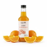 Syropy i koncentraty owocowe - Syrop pomarańczowy 200 ml naturalny do herbaty bez barwników i konserwantów - miniaturka - grafika 1
