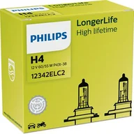 Żarówki samochodowe - Żarówka, reflektor dalekosiężny Philips 12342ELC2 - miniaturka - grafika 1