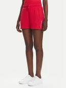 Spodenki damskie - Pepe Jeans Szorty sportowe Red Bull Racing RL800008 Czerwony Relaxed Fit - miniaturka - grafika 1