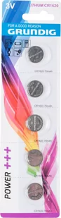 Baterie płaskie litowe CR1620 GRUNDIG x5 - Baterie i akcesoria - miniaturka - grafika 1
