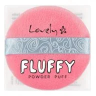Gąbeczki do makijażu - _Fluffy Powder Puff puszek do aplikacji pudru Róż - miniaturka - grafika 1
