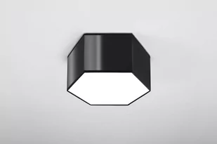Sollux Lighting Plafon SUNDE 15 czarny - Lampy sufitowe - miniaturka - grafika 1