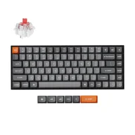 Klawiatury - Keychron K2 MAX bezprzewodowa klawiatura mechaniczna z podświetleniem białym Keychron Super Red Switch - Czarna (Black) - miniaturka - grafika 1