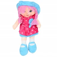 Lalki dla dziewczynek - SZMACIANA LALKA PRZYTULANKA MIĘKKA LALA MASKOTKA 35CM RÓŻNE KOLORY - miniaturka - grafika 1