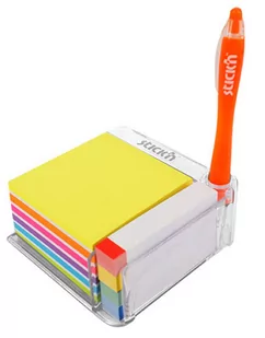 Stick'n Przybornik z karteczkami (notes 76x76, zakł.76x14) - Artykuły biurowe - miniaturka - grafika 1