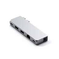 Huby USB - Satechi Pro Hub Mini - Adapter Do Macbook Z M1 Pro Srebrny - miniaturka - grafika 1