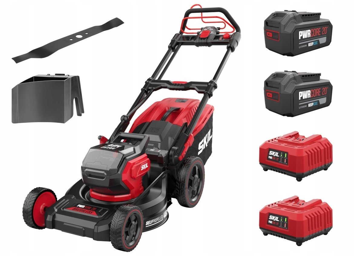 Skil LAWNMOWER 46CM 2X20V 2X4AH GM1E0151BA