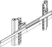 Akcesoria do monitoringu - SCHROFF Zestaw montażowy do prowadnicy teleskopowej, Slim Universal, Eurorack - miniaturka - grafika 1