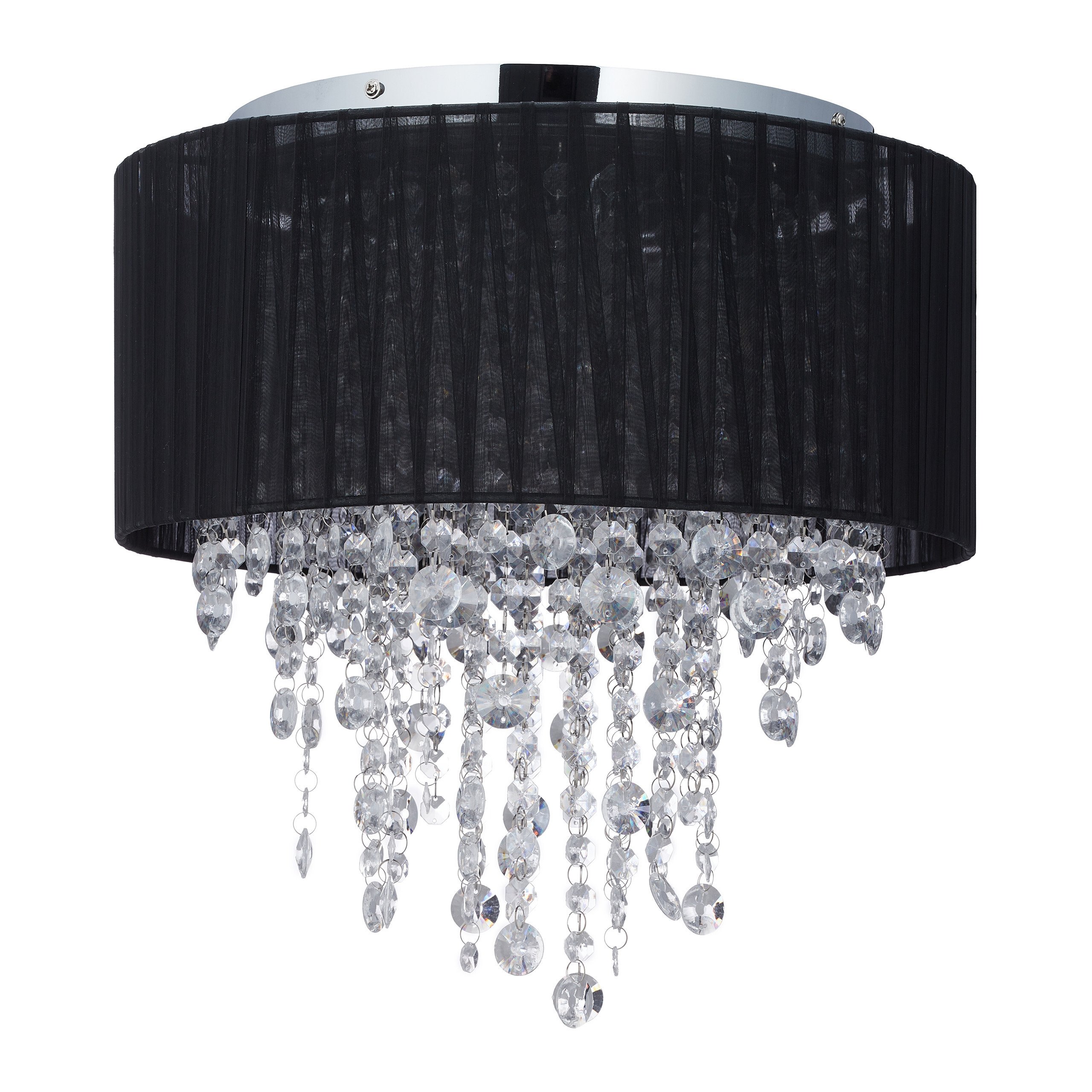 lampa sufitowa relaxdays Organza crystal