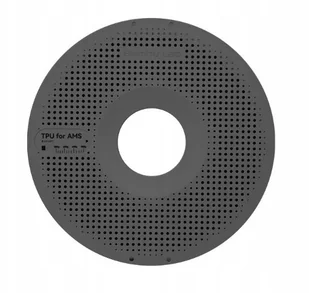 Filament Bambu Lab TPU for AMS 1,75mm 1kg - w zestawie z wielorazową szpulą - Black} - Filamenty i akcesoria do drukarek 3D - miniaturka - grafika 1