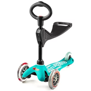 Jeździk i hulajnoga Mini Micro 3in1 Deluxe Turkus - Hulajnogi - miniaturka - grafika 1