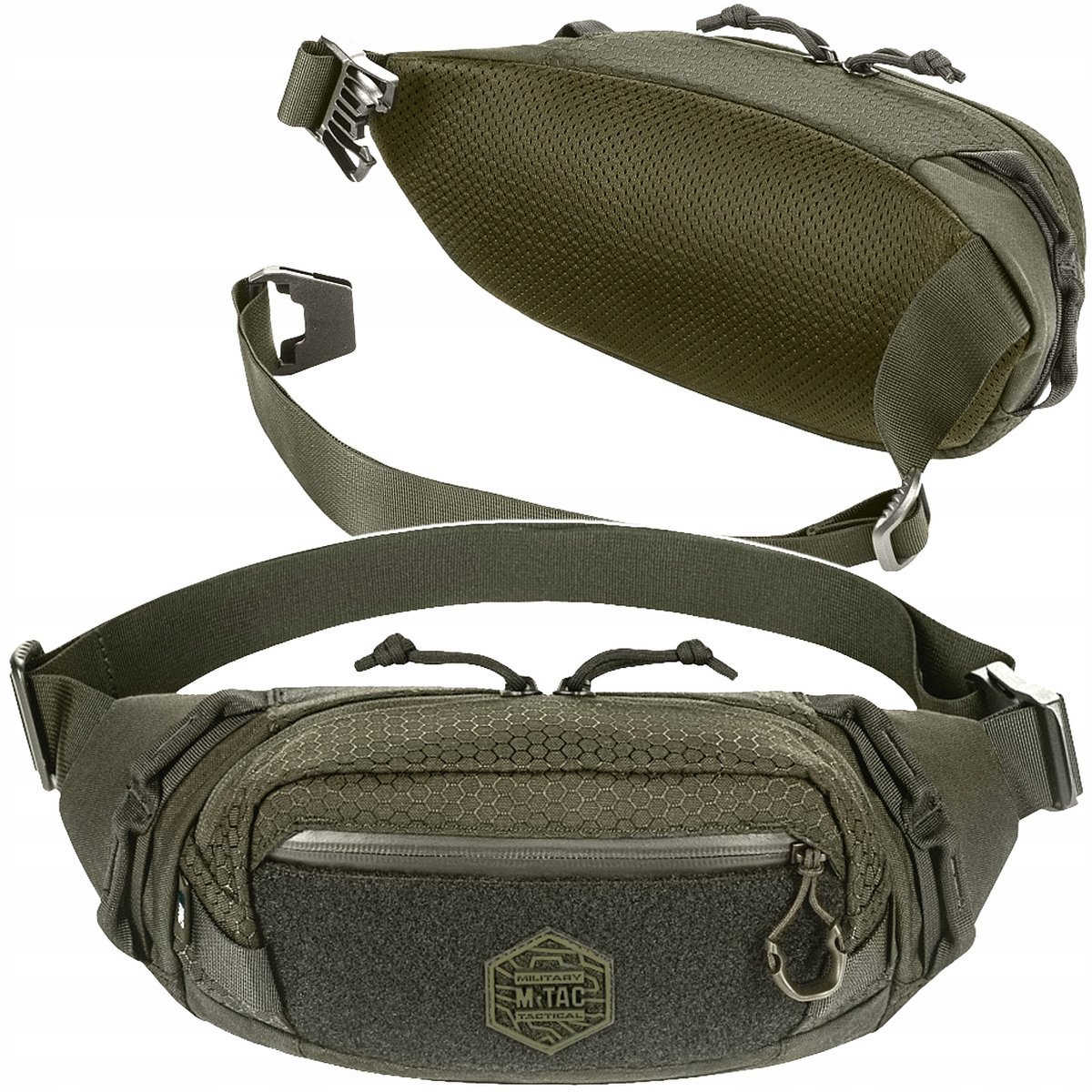 Nerka Saszetka Torba Biodrowa M-Tac Tactical Waist Bag Hex Ranger Green