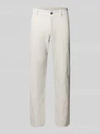 Koszule męskie - Spodnie lniane o kroju slim fit z dodatkiem bawełny - miniaturka - grafika 1