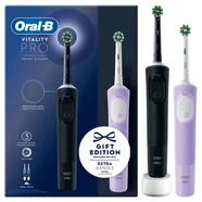 Oral-B Vitality Pro Protect XClean 2szt. Fioletowo-czarny