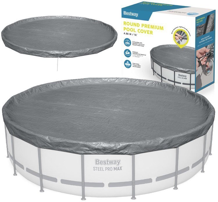 Bestway Pokrywa na basen 488 cm LINIA PREMIUM 58952 EDUKAMP