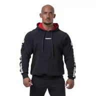 Bluzy męskie - Bluza męska z kapturem Nebbia Unlock the Champion 194, Biały, XXL - miniaturka - grafika 1