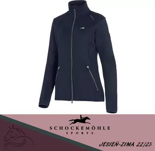 Schockemohle Bluza damska ROXANA Style jesień-zima 2022/23 - blue nights - Akcesoria jeździeckie - miniaturka - grafika 1