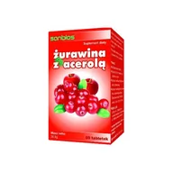 Układ moczowy i płciowy - SANBIOS Żurawina z acerolą - 60 tabl. - miniaturka - grafika 1