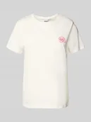 Koszulki i topy damskie - T-shirt z wyhaftowanym motywem model ‘CAMINO’ - miniaturka - grafika 1