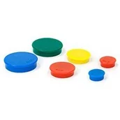 Tablice i flipcharty - 2x3 Magnesy do tablic 40mm (10szt) AM140 - miniaturka - grafika 1